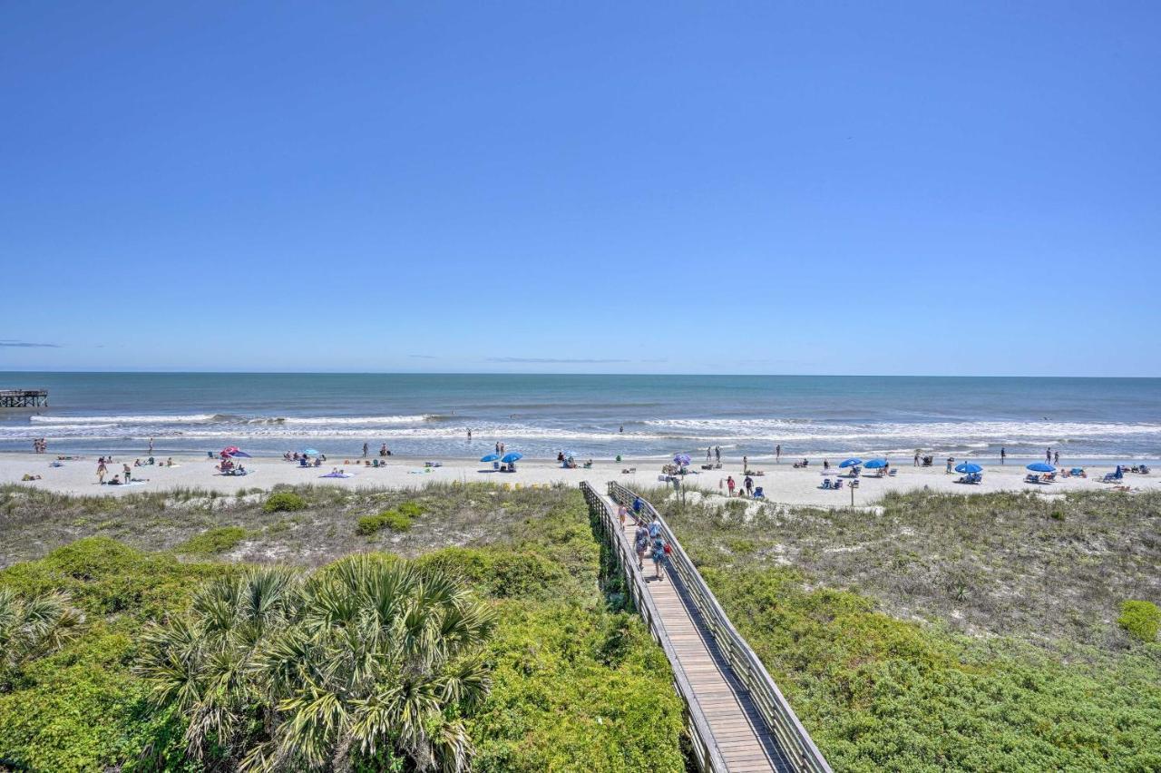 Isle Of Palms Beachfront Condo With Balcony And Pool! Exterior foto