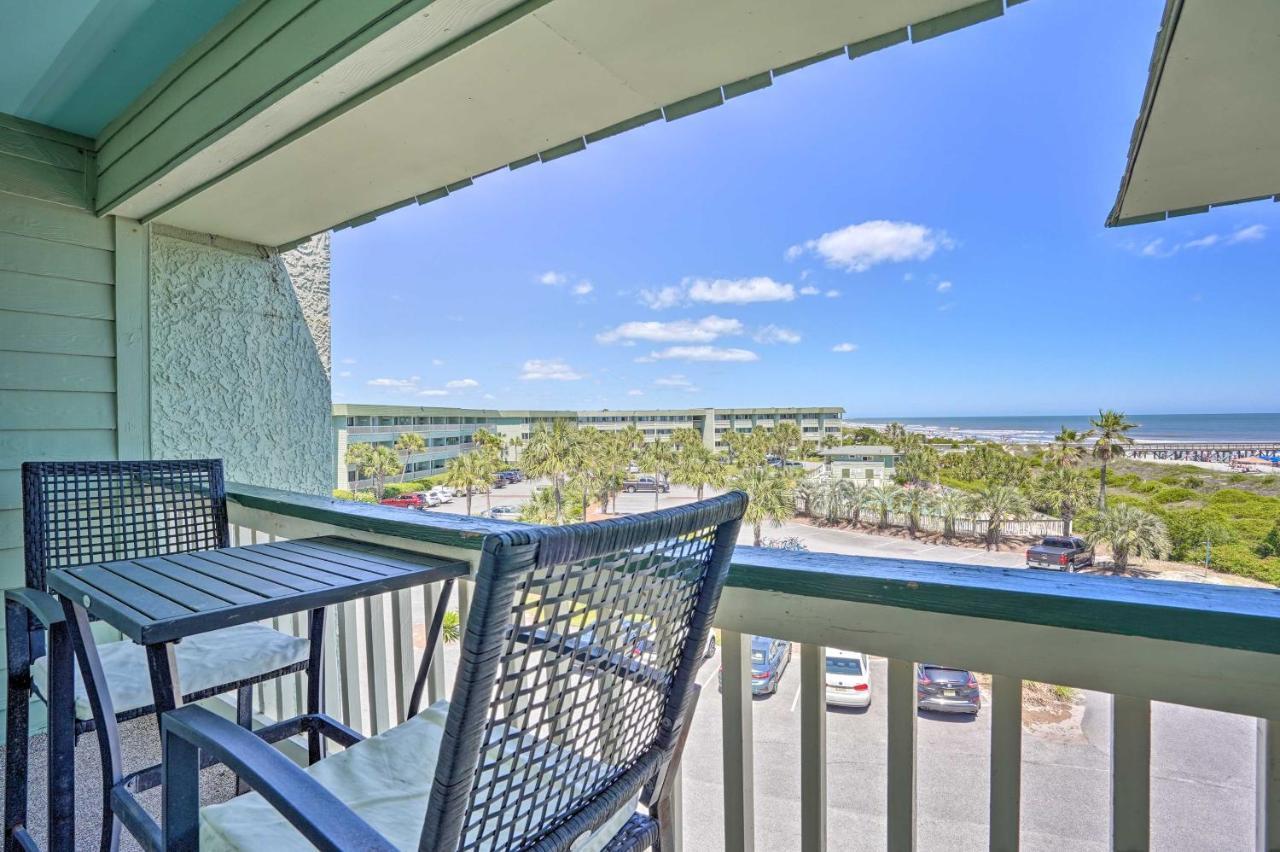 Isle Of Palms Beachfront Condo With Balcony And Pool! Exterior foto
