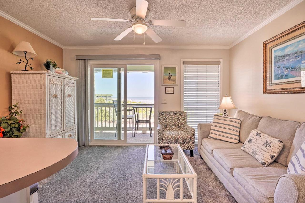 Isle Of Palms Beachfront Condo With Balcony And Pool! Exterior foto