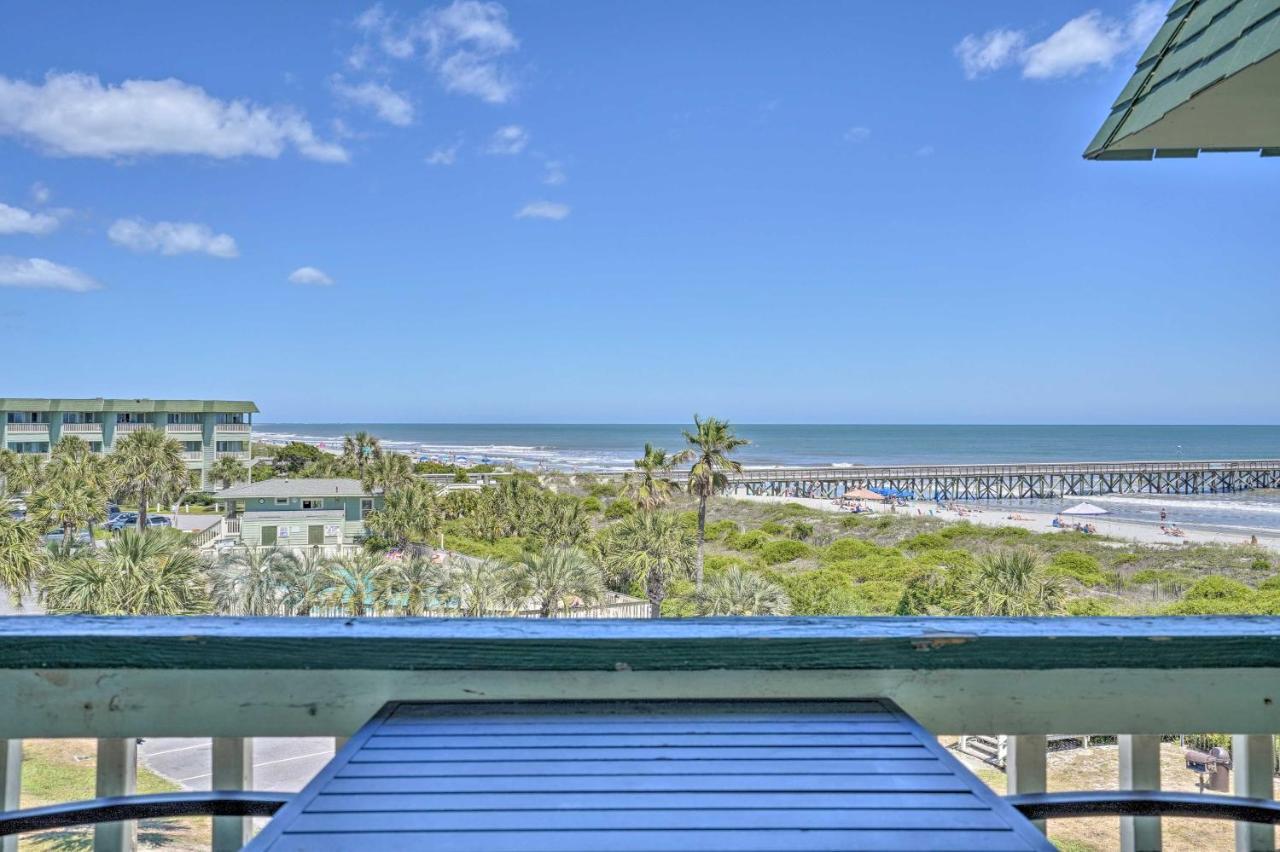 Isle Of Palms Beachfront Condo With Balcony And Pool! Exterior foto