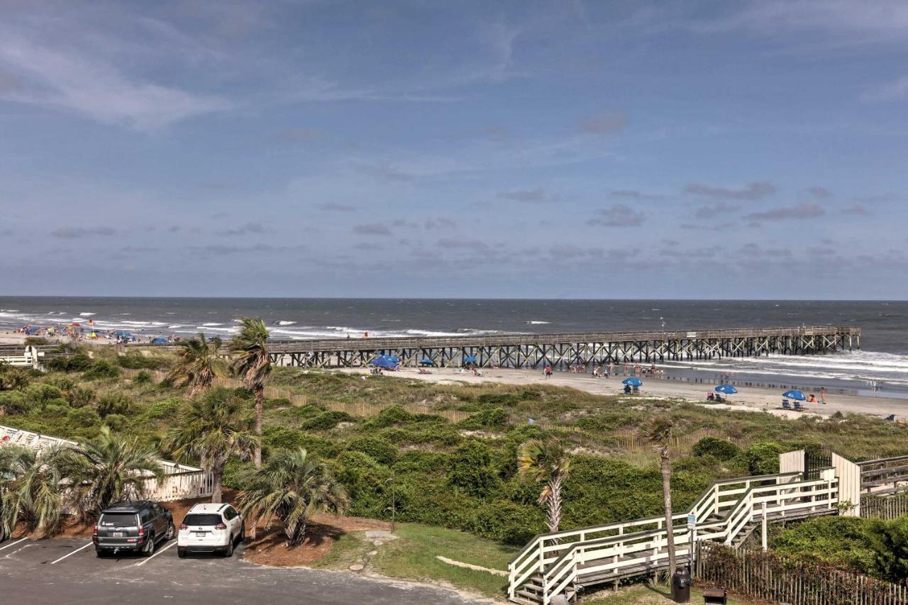 Isle Of Palms Beachfront Condo With Balcony And Pool! Exterior foto
